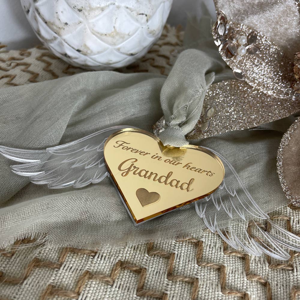 ANGEL WINGS / MEMORIAL CHRISTMAS ORNAMENT