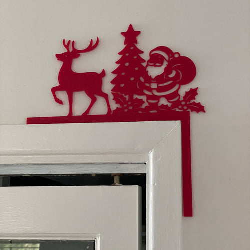 CHRISTMAS DOOR CORNER