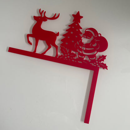 CHRISTMAS DOOR CORNER