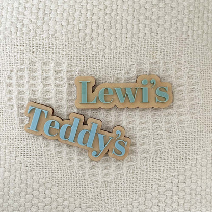 FIRST DAY/LAST DAY - NAME TAG