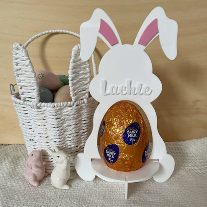 LUXE EASTER EGG HOLDER - WHITE ACRYLIC