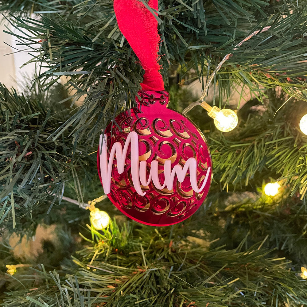 CHRISTMAS BALL ORNAMENT - PATTERN