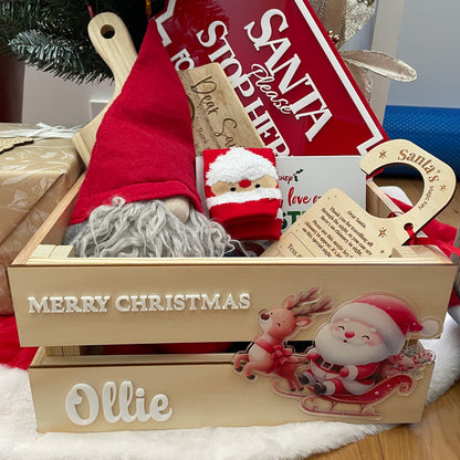SANTA SLEIGH CHRISTMAS BOX